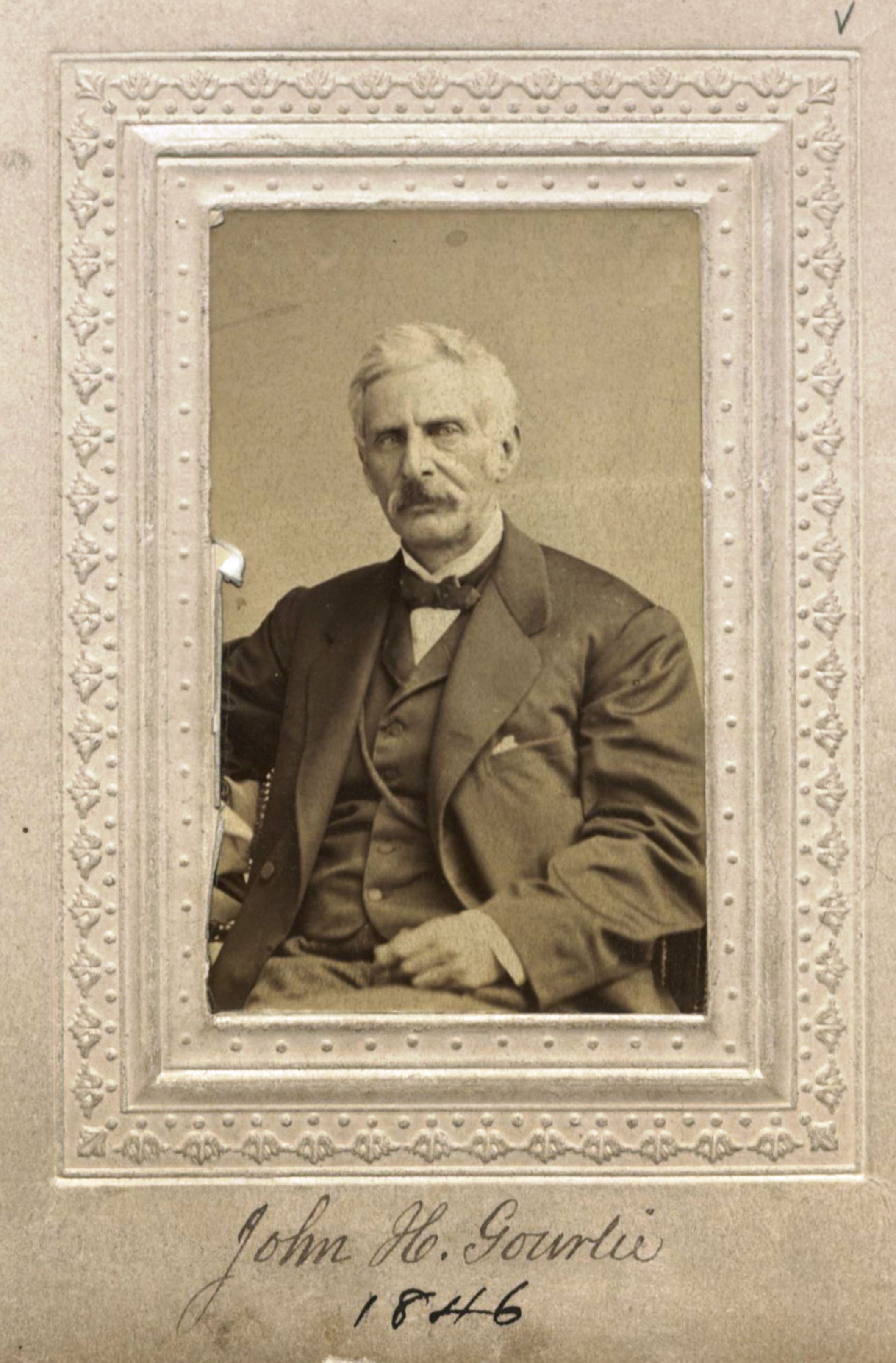 Member portrait of John H. Gourlie